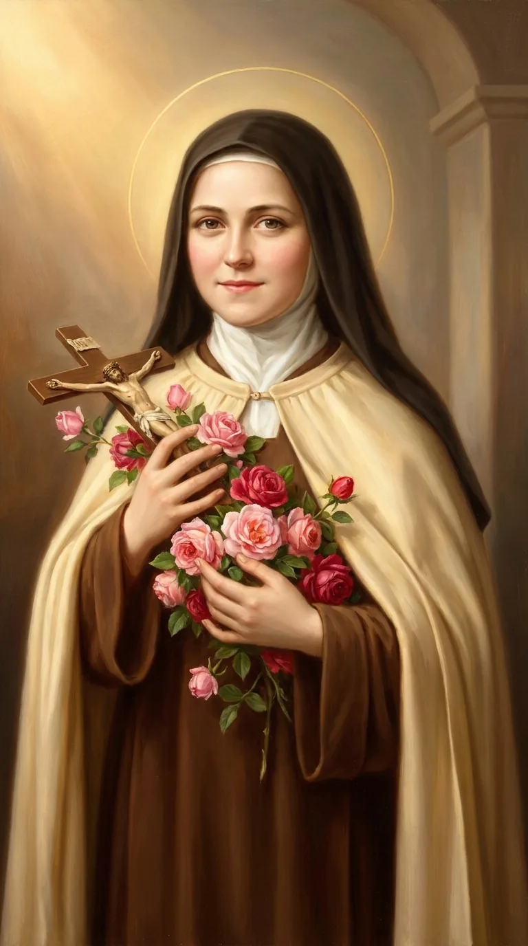 Oração à Santa Teresinha do Menino Jesus